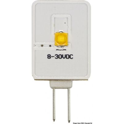 Osculati Lampadina LED zoccolo G4 laterale Lampadina LED G4 attacco laterale 12/24V Osculati Lampadina LED zoccolo G4 laterale Lampadina LED G4 attacco laterale 12/24V