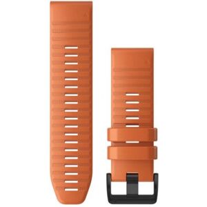 Garmin Cinturino in silicone per Quatix 26 mm. Arancione scuro