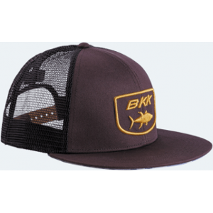 BKK Tuna Snapback Hat cappello con visiera piatta marrone