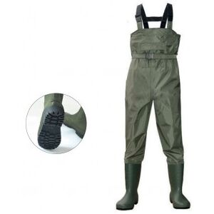 Sele Waders pesca in polyestere con tacchetti e cintura 40