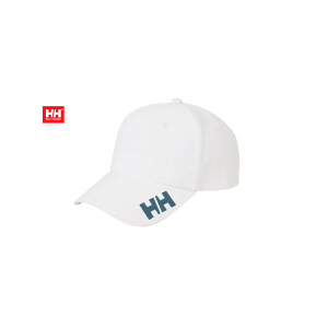 Helly Hansen Cappello da barca bianco Crew con visiera