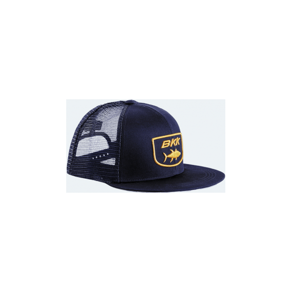 bkk tuna snapback hat cappello con visiera piatta blu