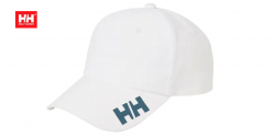 Helly Hansen Cappello da barca bianco Crew con visiera