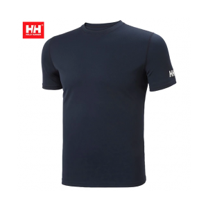 Helly Hansen T-Shirt Tech in tessuto tecnico blu 2XL