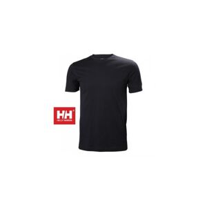 Helly Hansen T-Shirt Crew in cotone nera 3XL