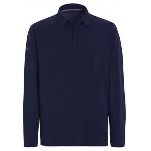 Slam Polo Tech Pique Ls dark navy S