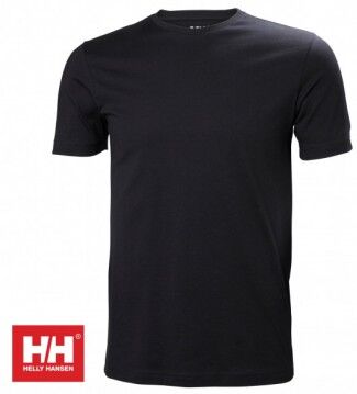 Helly Hansen T-Shirt Crew in cotone blu XS