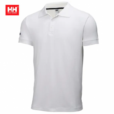 Helly Hansen Polo Crewline bianca manica corta in tactel L