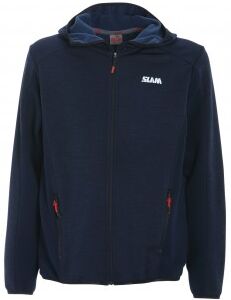 Slam Felpa Act Hooded Power Fleece dark navy XS