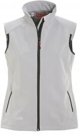 Slam Gilet da donna Act Softshell aluminium L