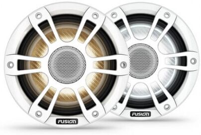 Fusion Altoparlanti marini Full-Range serie 3i Sport CRGBW da 230 W bianchi