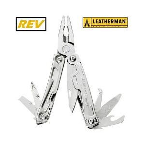 Leatherman Pinza multiuso 14 funzioni Rev in acciaio inox