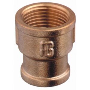 Guidi Manicotto ridotto femmina-femmina 3/4x1/2 Bronzo