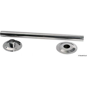 Osculati Gamba tavolo in acciaio inox lucidato Gamba tavolo fisso inox 670 mm