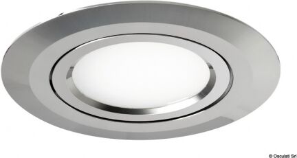 Osculati Plafoniera LED ad incasso orientabile Plafoniera orientabile luce LED bianca 2W