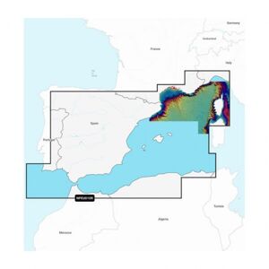 Navionics Cartografia Platinum+ con supporto SD/Micro SD Spagna Costa Mediterranea NPEU010R