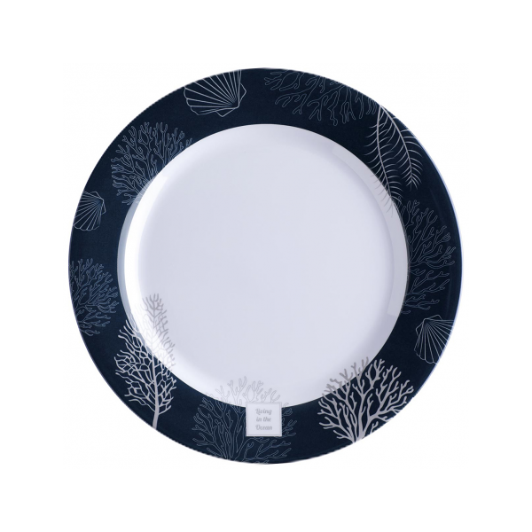 marine business living servizio da tavola living piatti ovali set 2 pezzi