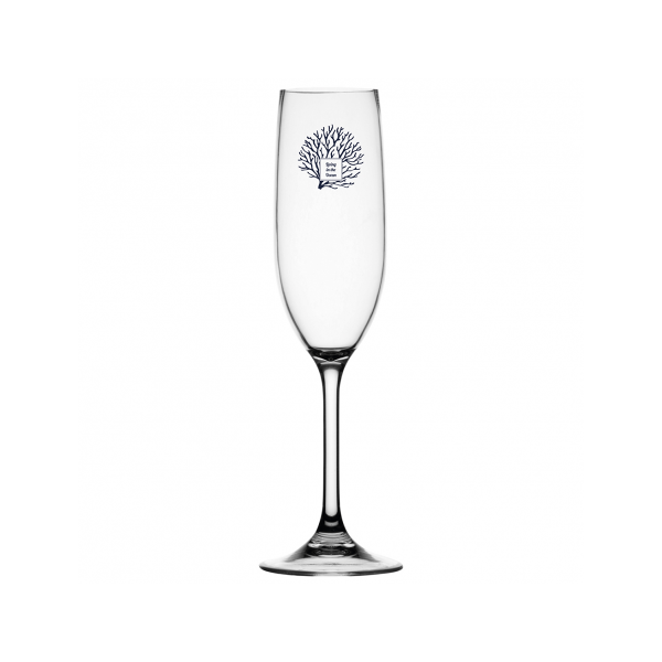 marine business living bicchieri bicchieri da champagne ø cm 4,3 x 24h set 6 pezzi