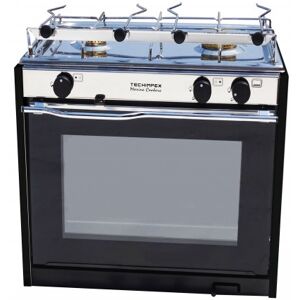 Techimpex Cucina a 2 fuochi Marina con forno