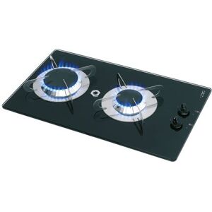 Can Piano cottura a gas da incasso in vetro, 2 fuochi PV1357 Can Piano cottura a gas da incasso in vetro, 2 fuochi PV1357