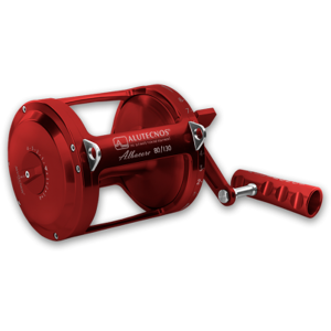 Alutecnos Albacore 80/130 mulinello da big game Rosso