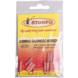 Stonfo Busta da 15 pz. con gommino salvanodo trasparenti Ø 3 mm.