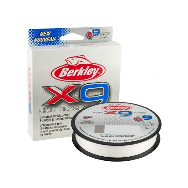 berkley x9 braid 0.17mm trecciato da 300m cryl