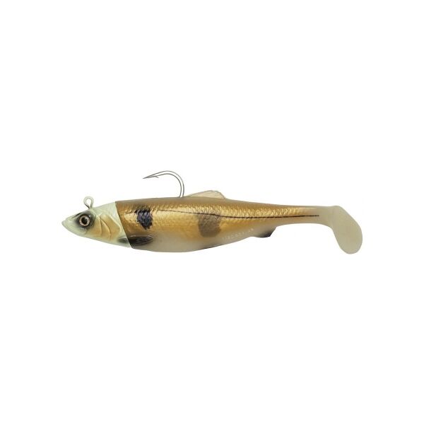 savage gear 4d herring big shad artificiale da slow jigging glow haddock