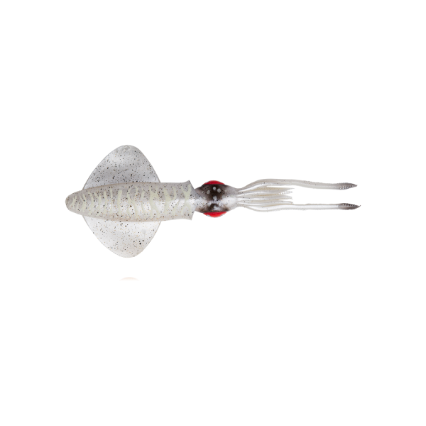 savage gear 3d swim squid 9.5 calamaro artificiale white glow cuttlefish