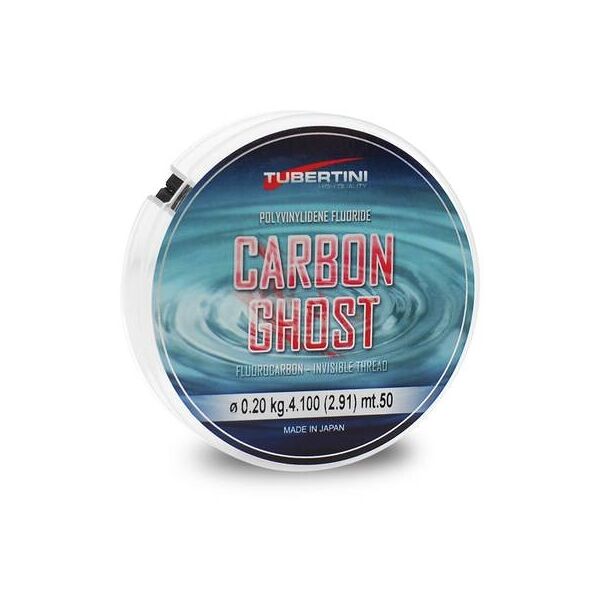 tubertini carbon ghost 0.25mm fluorocarbon da 50m