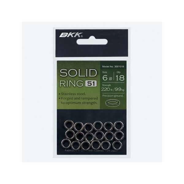 bkk solid ring-51 n.4 in acciaio inossidabile