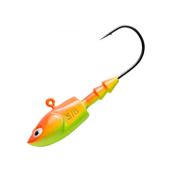 berkley powerjig deep jig n.3/0 testina piombata 17.5 gr. fluorescent orange/yellow