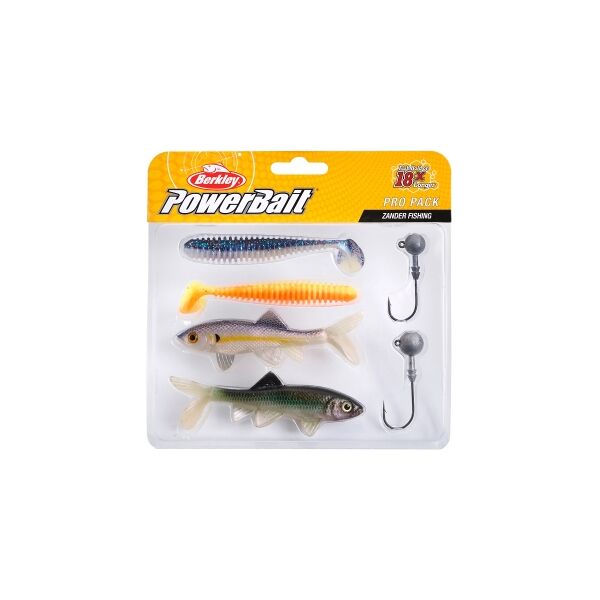 berkley powerbait pro pack zander kit artificiali 7 pezzi mix