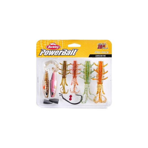 berkley powerbait pro pack c-rig kit artificiali 10 pezzi mix