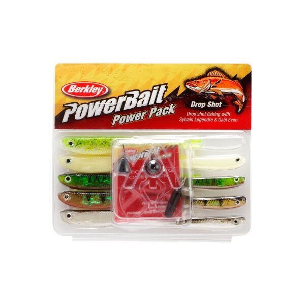 berkley powerbait powerbait pro pack drop shot kit artificiali 10 pezzi mix