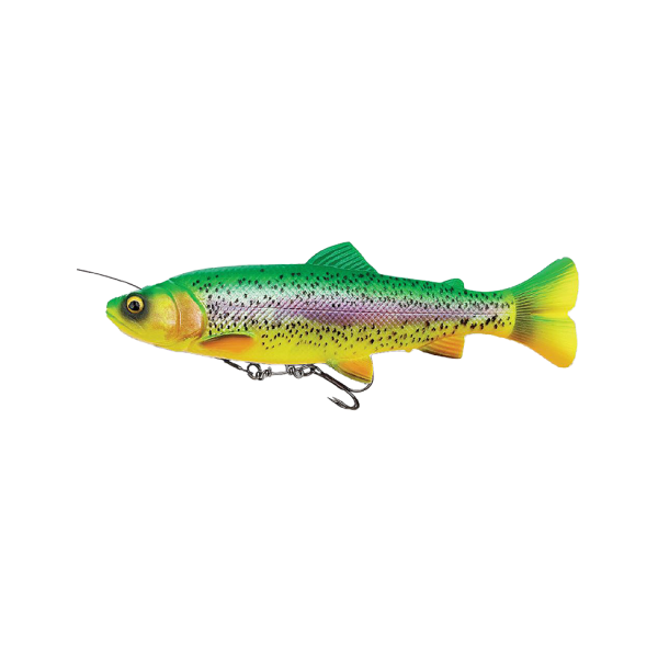 savage gear 4d line thru pulse tail trout 20 cm. 102 gr. artificiale da spinning firetrout_4d_linethru_pulse_tail_trout