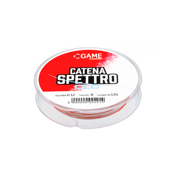 game by laboratorio game catena spettro clc braided line 0.12mm trecciato 135m