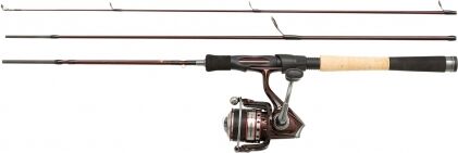 Abu Garcia Tormentor Spinning Combo canna 6' 10/30 gr. + mulinello 2000 + Fireline Ultra8 0.17 mm.