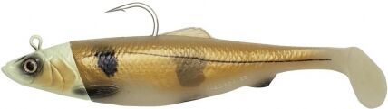 Savage Gear 4D Herring Big Shad artificiale da slow jigging Glow Haddock