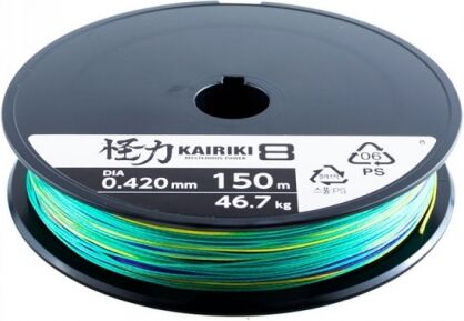 Shimano Kairiki 8 VT 0.13MM trecciato da 300M multicolor