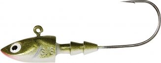 Berkley PowerJig Deep Jig N.3/0 testina piombata 7 gr. Olive-Pearl