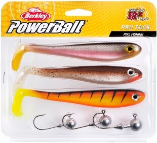 Berkley PowerBait Pro Pack Pike kit artificiali 6 pezzi Mix