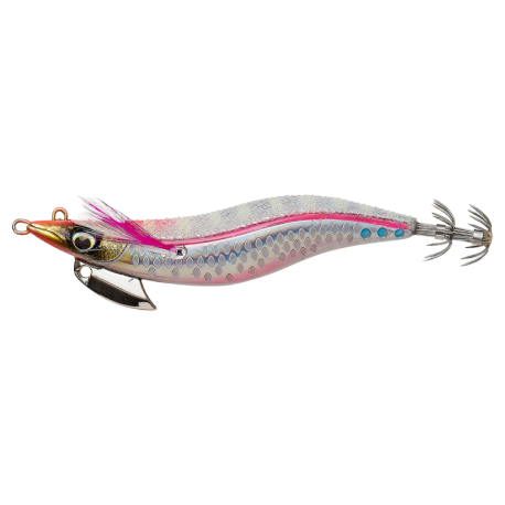 Savage Gear Squid Beat Egi 2.5 totanara da pesca White Pink Head_Squid Beat