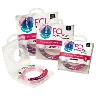 Akami Power Max 30 M Linea fluorocarburo rosa Akami Power Max 30 M Linea fluorocarburo rosa