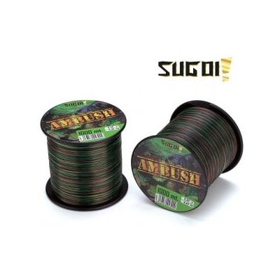 Filo Monofilamento Sugoi Ambush - 1000 m, 0,80 mm, Multicolore Filo Monofilamento Sugoi Ambush - 1000 m, 0,80 mm, Multicolore