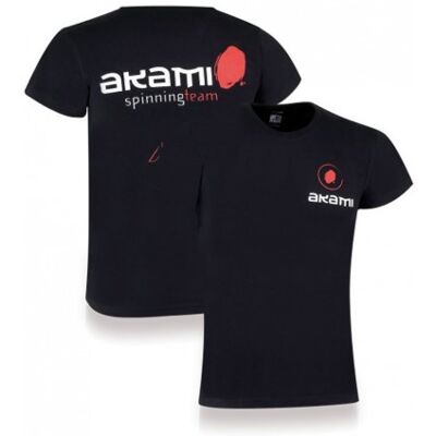 Akami T-Shirt Spinning Nero XXXL Akami T-Shirt Spinning Nero XXXL