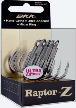 BKK Raptor-Z ancoretta tripla Ultra Anti-rust N.4