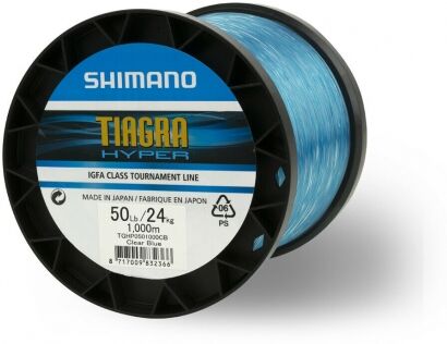 Shimano Tiagra Hyper Trolling IGFA 30LBs nylon blue 0.52MM da 1000M