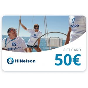 HiNelson Carta regalo 50€ Buono acquisto accessori nautica