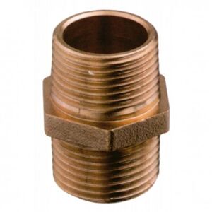 Guidi Nipless doppio maschio/maschio 3/8 Bronzo